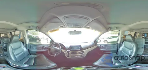 2005 Honda Odyssey Touring from USA, damaged, VIN 5FNRL38875B034455